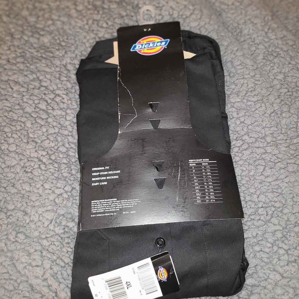 Dickies Short Sleeve Button Down Work Shirt